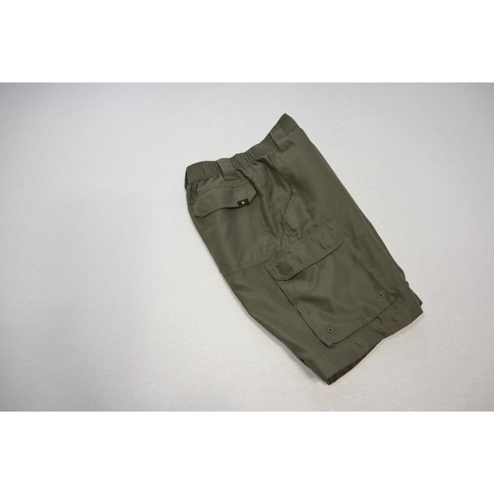 Boy Scouts Green Relaxed Hiking Fishing‎ Cargo Shorts Trail Camp Mens XS XSmall